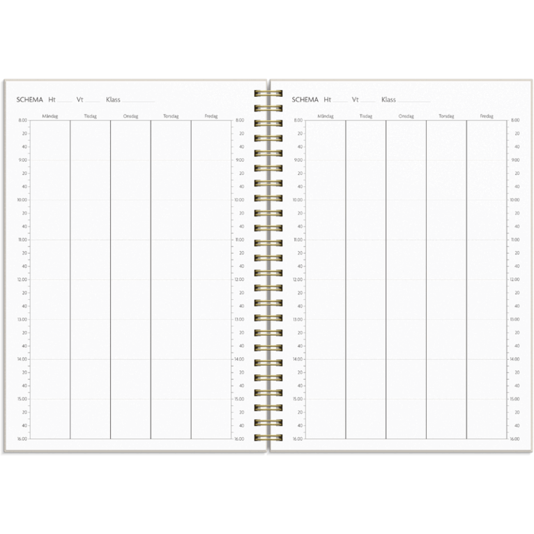 Kalender 2026-2027 Study A5 Story Blomma, Övrigt