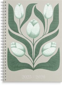 Kalender 2025-2026 Study A5 Story Blomma