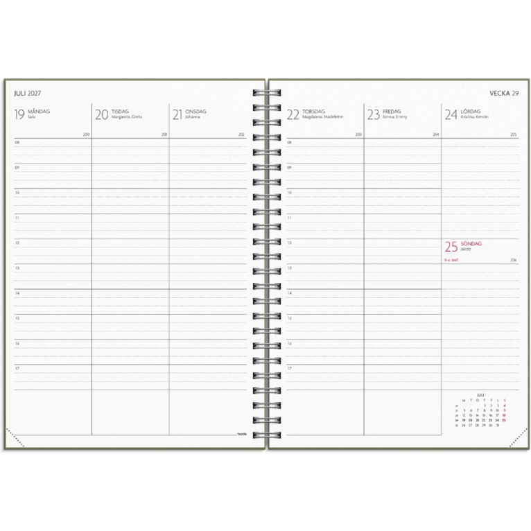 Kalender 2026-2027 Study A5 Story Blad, Övrigt