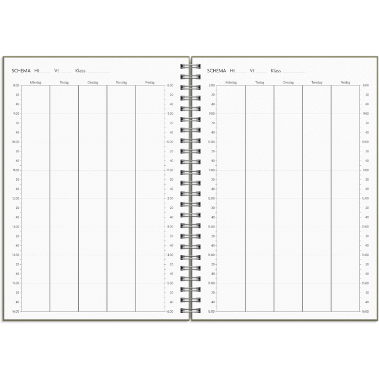 Kalender 2026-2027 Study A5 Story Blad, Övrigt