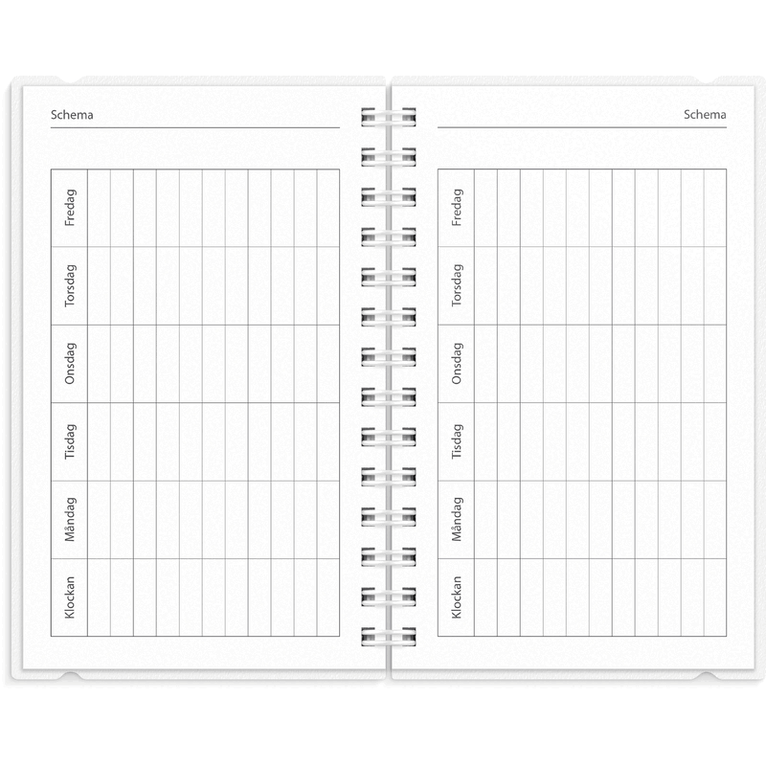 Kalender 2026-2027 Compact 4i1, Övrigt