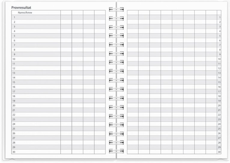 Kalender 2025-2026 Study A6 4i1, Övrigt