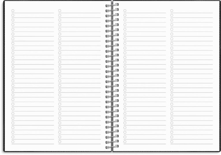 Kalender 2025-2026 Senator A6 Twist svart, Övrigt