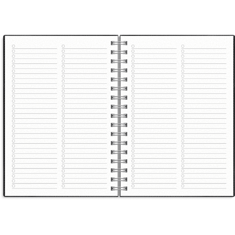 Kalender 2026-2027 Senator A6 Twist svart, Övrigt