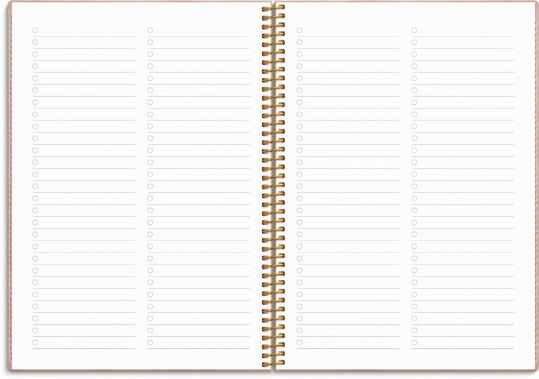 Kalender 2025-2026 Senator A5 Twist rosa, Övrigt