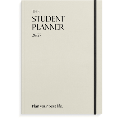 Student Planner 2026-2027 A5 beige, Övrigt
