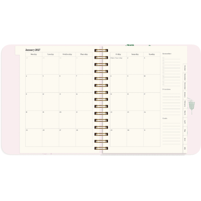 Life Planner Japan Style 2027, Övrigt