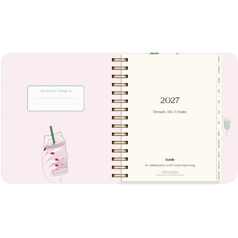 Life Planner Japan Style 2027, Övrigt