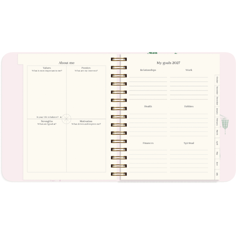 Life Planner Japan Style 2027, Övrigt