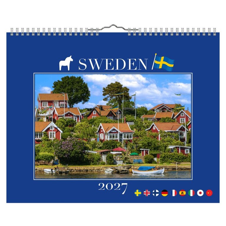 Väggkalender 2027 Sverige med kuvert, Övrigt