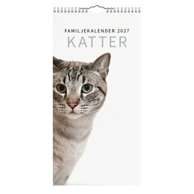 Familjekalender 2027 Katter, Övrigt
