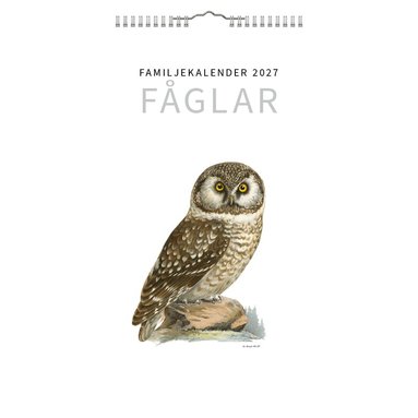 Familjekalender 2027 Fåglar, Övrigt