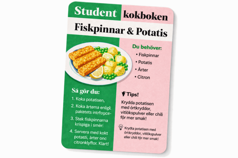 Kortlek Studentkokboken, Övrigt