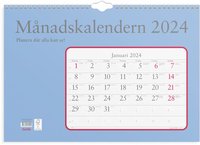 Vggkalender 2024 Mnadskalendern