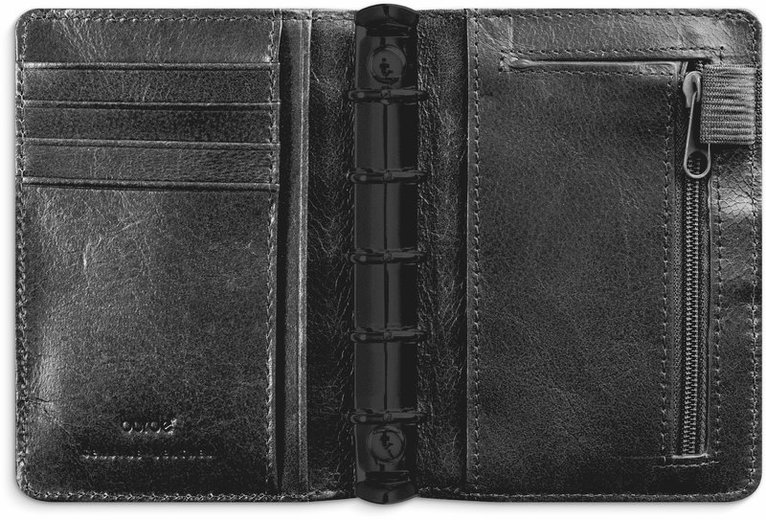 Systemkalender Mini skinn svart, Övrigt