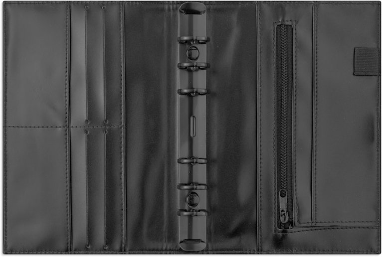 Systemkalender Regent konstläder svart, Övrigt