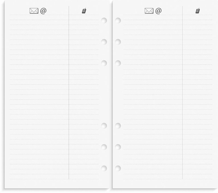 Systemkalender Regent konstläder svart, Övrigt