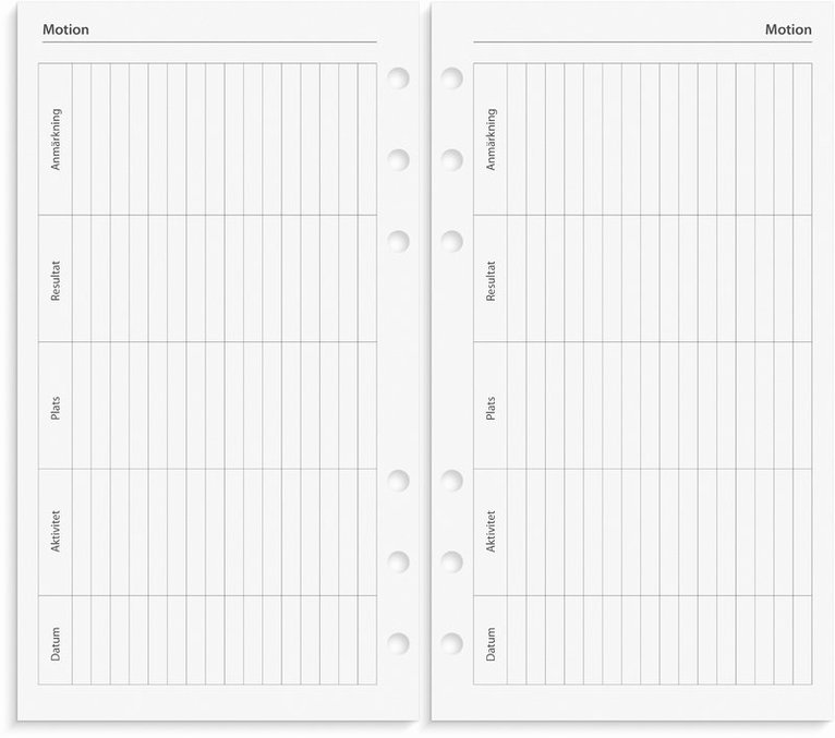 Systemkalender Regent skinn svart, Övrigt