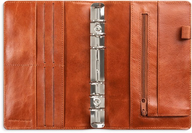 Systemkalender Regent skinn brun, Övrigt