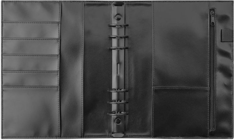 Systemkalender Business konstläder svart, Övrigt