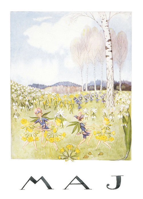 Kort Elsa Beskow : Maj, Övrigt