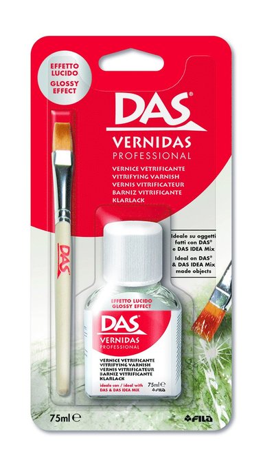 Lackeringskit DAS 75ml lack + pensel, Övrigt