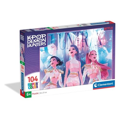 Pussel 104 bitar KPop Demon Hunters Super Color, Övrigt