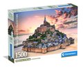 Pussel 1500 bitar High Quality Collection - The Mont Saint-Michel Rising