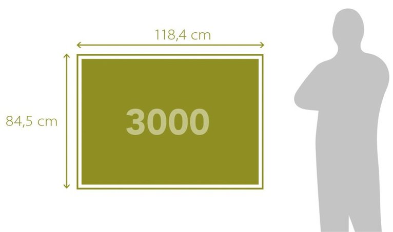 Pussel 3000 bitar Lush Terrace on Lake High Quality Collection, Övrigt