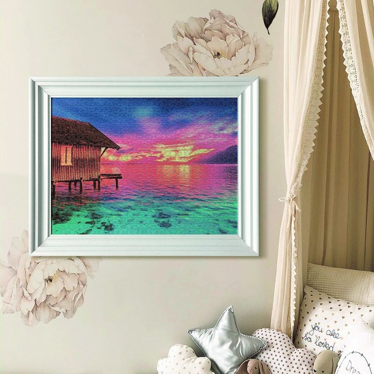 Pussel 500 bitar Peace Puzzle Living the Present, Övrigt