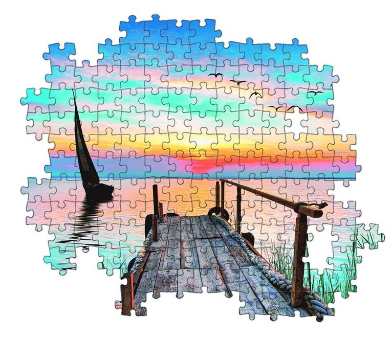 Pussel 500 bitar Peace Puzzle Peaceful Wind, Övrigt