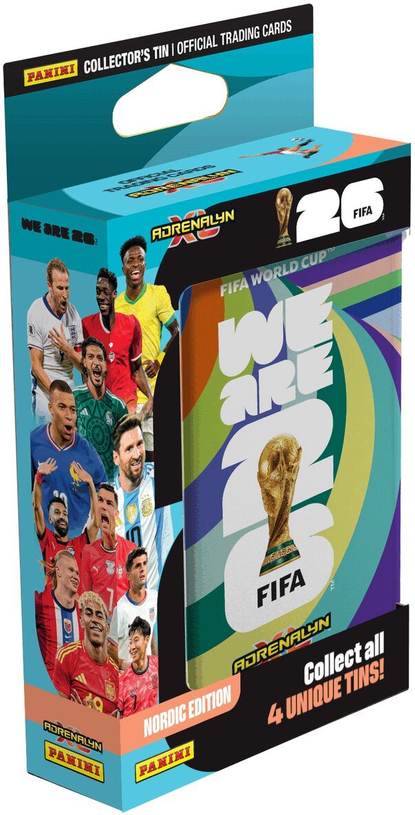 Fotbollskort World Cup 2026 Pocket Tin, Övrigt