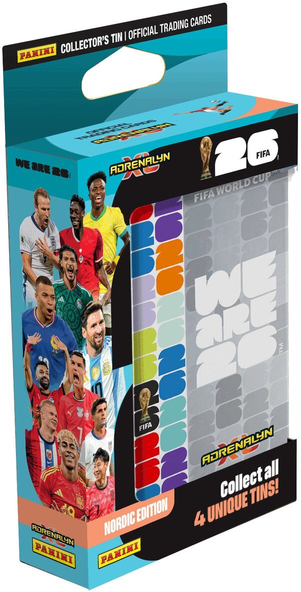 Fotbollskort World Cup 2026 Pocket Tin, Övrigt