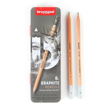 Blyertspenna Expression Graphite 6-pack
