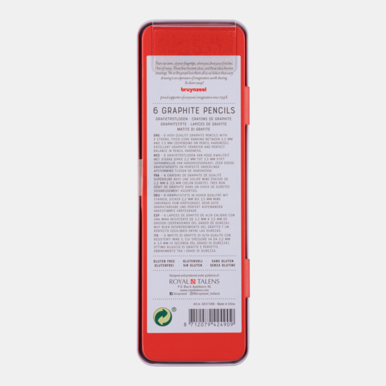 Blyertspenna Expression Graphite 6-pack, Övrigt