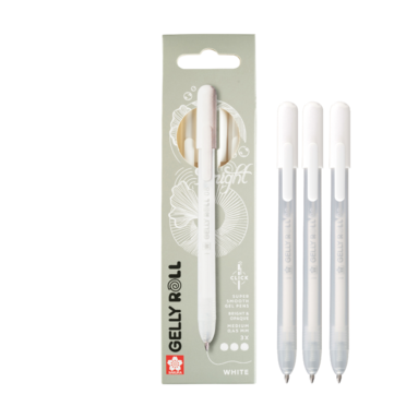 Gelpenna Gelly Roll Retractable Classic Set 3 White