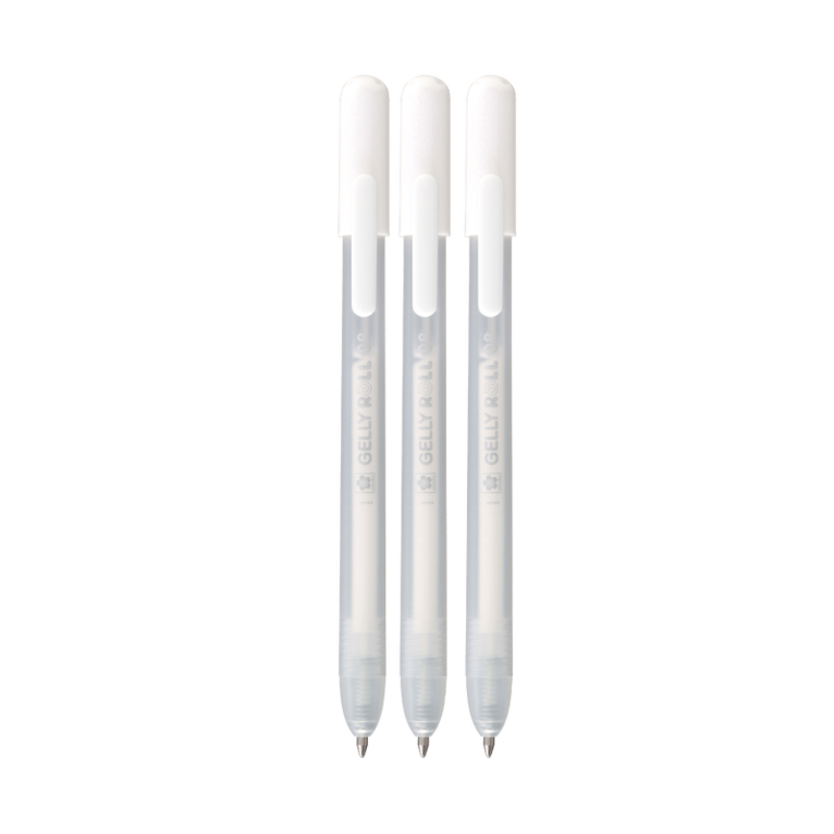 Gelpenna Gelly Roll Retractable Classic Set 3 White, Övrigt