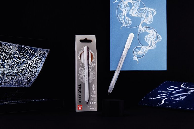 Gelpenna Gelly Roll Retractable Classic Set 3 White, Övrigt