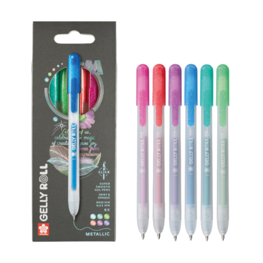 Gelpenna Gelly Roll Retractable Metallic Set 6, Övrigt