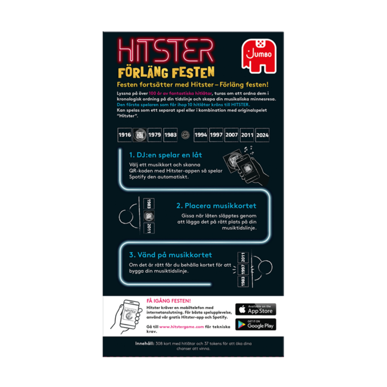 Hitster - Förläng Festen, Övrigt