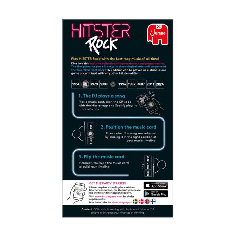 Hitster - Rock, Övrigt