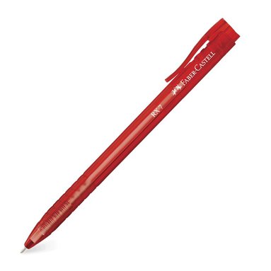 Kulspetspenna Faber-Castell RX7 röd