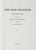 �ldre svenska fr�lsesl�kter : �ttartavlor Bd 1. H. 2