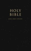 HOLY BIBLE: King James Version (KJV) Popular Gift &; Award Black Leatherette Edition