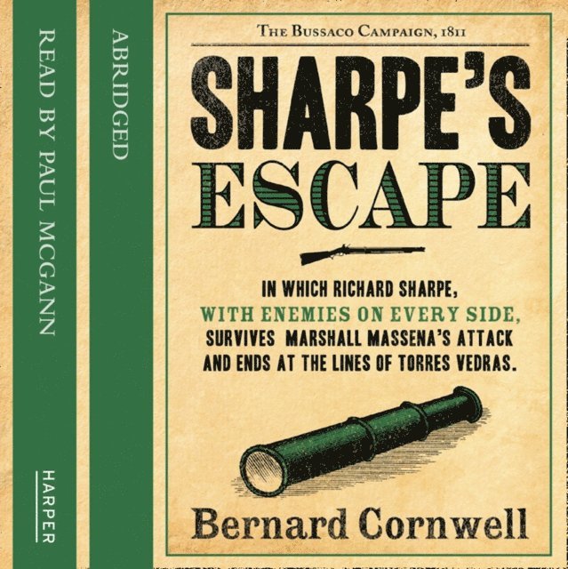 Bernard Cornwell - Sharpe's Escape, Ljudbok