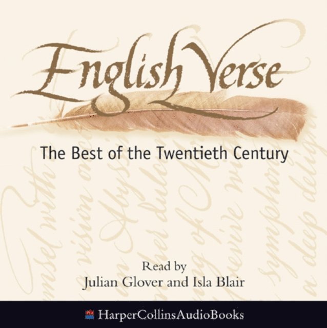 Edward Leeson - English Verse, Ljudbok