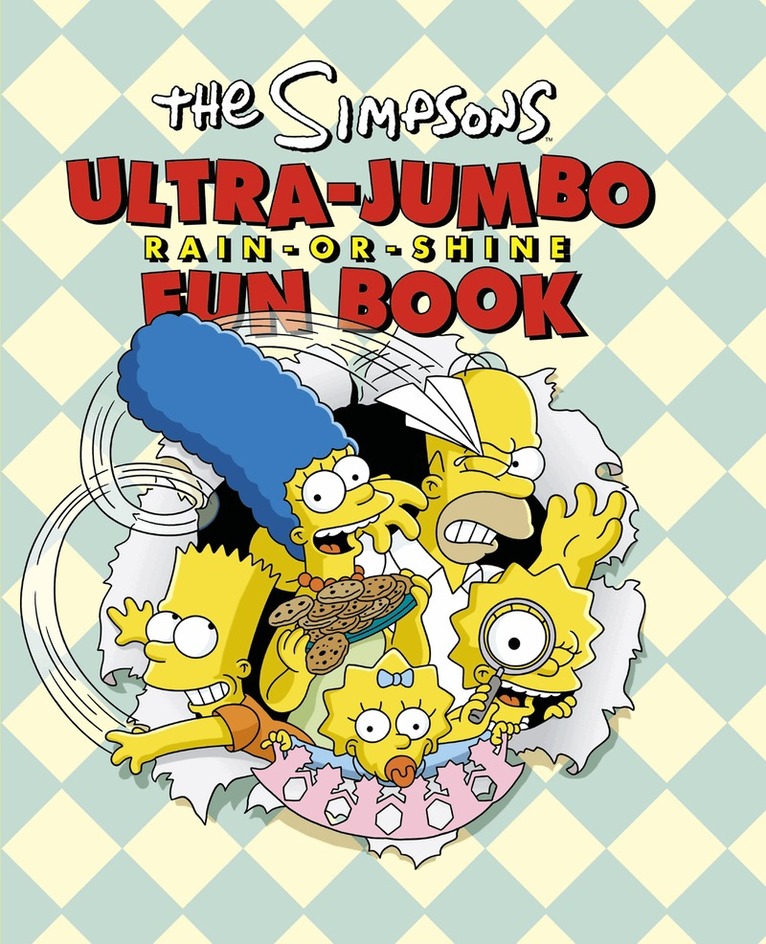 Matt Groening - Simpsons Ultra-Jumbo Rain-or-Shine Fun Book, Häftad