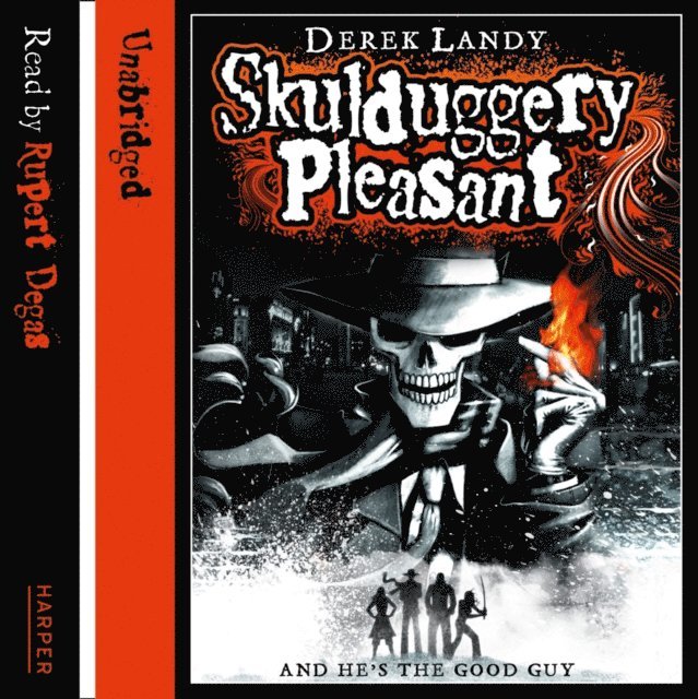 Derek Landy - Skulduggery Pleasant, Ljudbok
