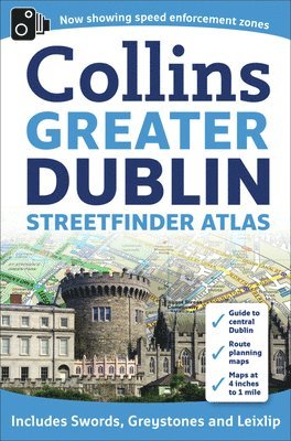 Collins Uk - Collins Greater Dublin Streetfinder Atlas, Häftad