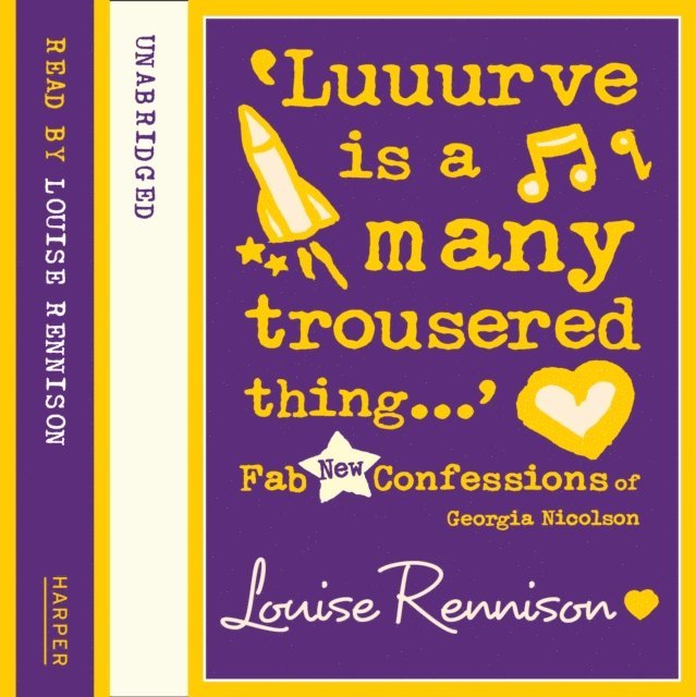 Louise Rennison - 'Luuurve is a many trousered thing...', Ljudbok